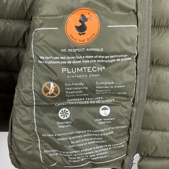 NWT Women’s Hooded Puffer - Save the Duck - Size S - Picture 7 of 9
